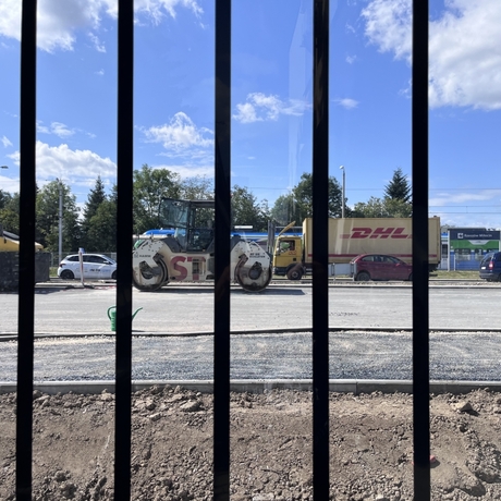 Rozbudowa ul. Warszawskiej [wrzesień 2023] - fot 12